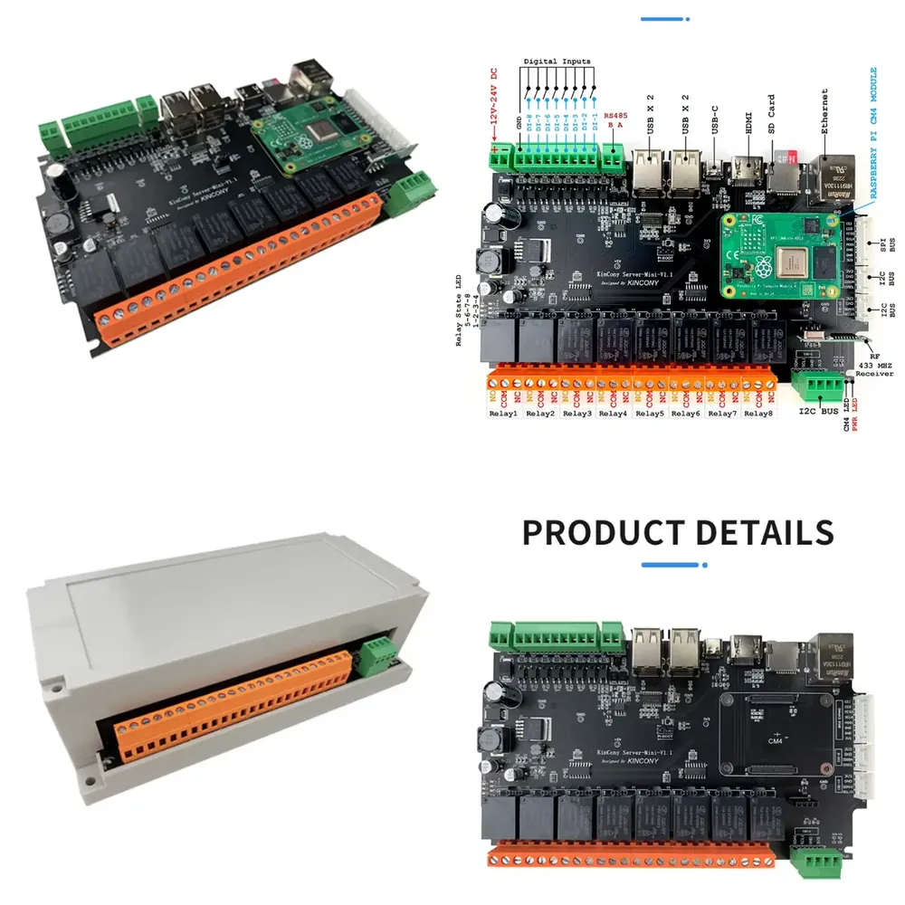 Home Automation Raspberry Pi - KinCony Raspberry Pi - 서버 미니