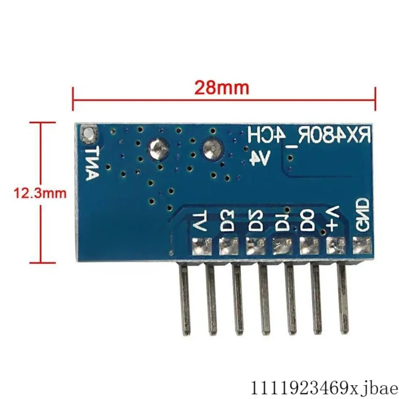 무선 433Mhz RF 모듈 수신기 및 송신기 4채널  - 433Mhz Receiver Module 리뷰 및 가격