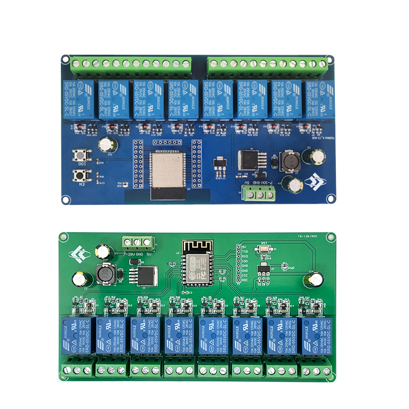 ESP8266 / ESP32 WIFI 8채널 릴레이 모 - Relay 8 Channel Board 리뷰 및 가격