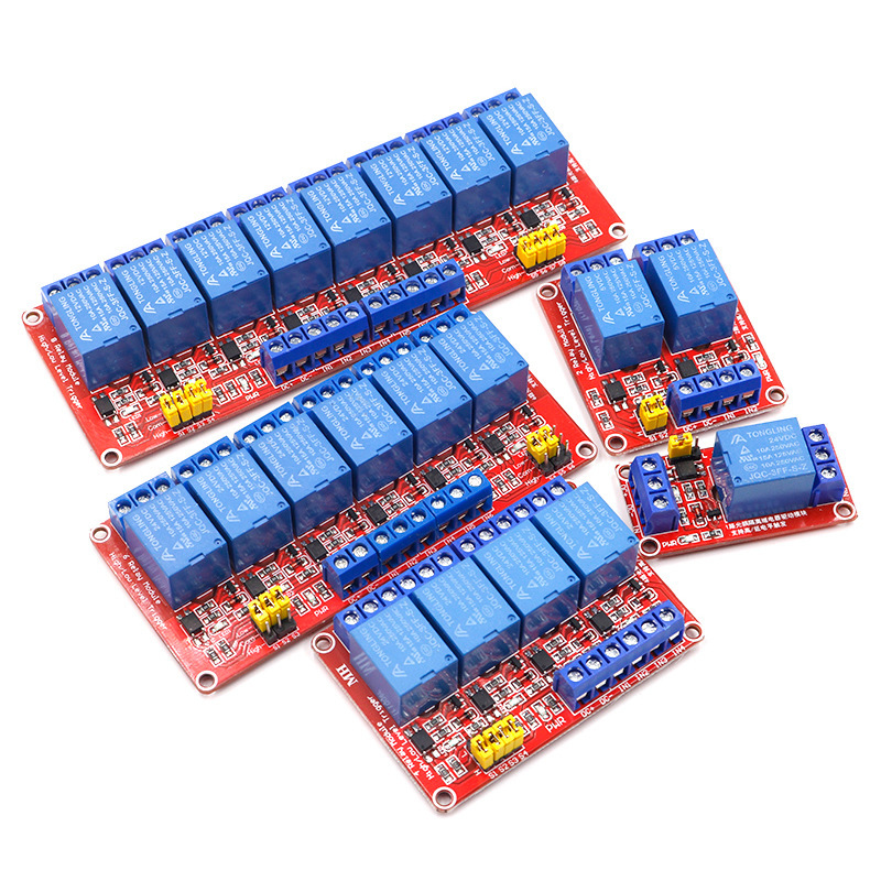 옵토커플러 절연 기능을 갖춘 1/2/4/8채널 5V/1 - Relay 8 Channel Board 리뷰 및 가격