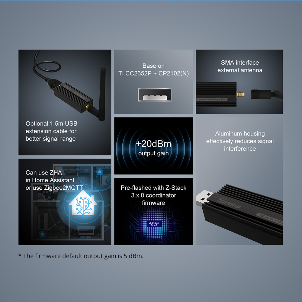SONOFF 지그비 게이트웨이 3.0, ZBDongle - Home Automation Tutorial 리뷰 및 가격