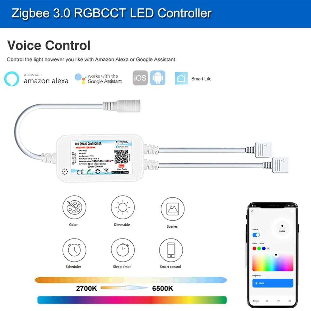 투야 지그비 DC24V FCOB RGB LED 스트립  - Zigbee Coordinator Stick 리뷰 및 가격